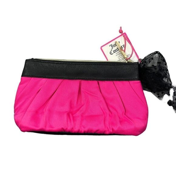 JUICY COUTURE Cosmetic Makeup Toiletry Bag Pouch Clutch NWT - Picture 2 of 6